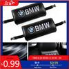 BABJ1 Car Sticker For 2pcs Carbon Fiber Car Seat Neck Pillow Rest Travelling Headrest Accessories For BMW M Performance E46 E90 E6