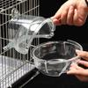 Parrot Bathtub Pet Bird Bath Tub Parrot Shower Box Transparent Bathing Tub
