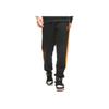 Puma Iconic T7 Relaxed Contrast Drawstring Casual Joggers Men Bottoms Black Orange 530373-51