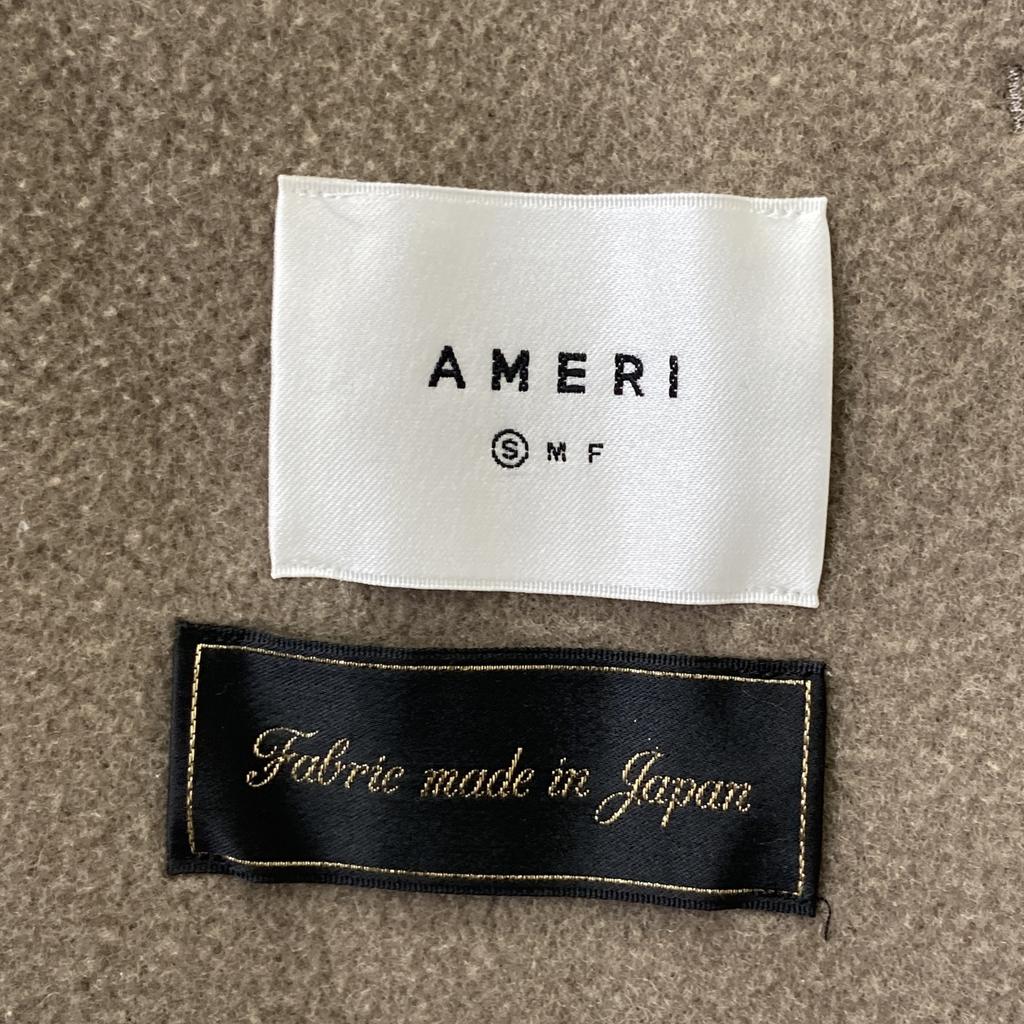 AMERI Excellent Condition 01020730570 POOFY FLARE LONG COAT Coat S BrownUsed