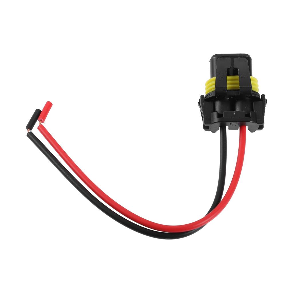 uxcell 2pcs Car Bulb Socket Adapter Wire Harness Plug for Headlight Fog Lights 9005 HB3 H10 9006 HB4