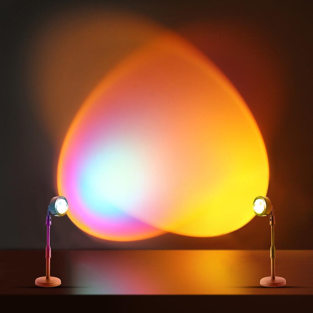 Rotating Projection Lamp for Family Gathering Living Room Bedroom