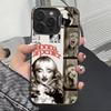 S-Sabrina C-Carpenter Singer Phone Case For iPhone 17,16,15,14,13,12,11 Plus,Pro Max,XS,Colorful Silver Black Cover