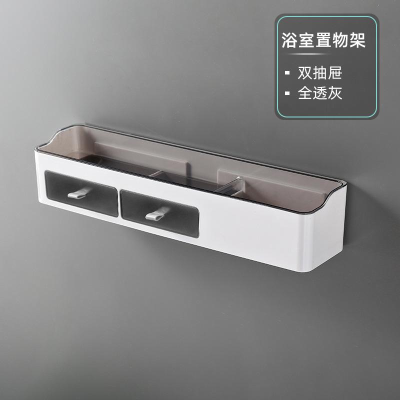 

Органайзер для ванной комнаты без перфорации Полка для хранения шампуня Косметика Ванна Кухня Держатель для полотенец Предметы домашнего обихода Аксессуары для ванной