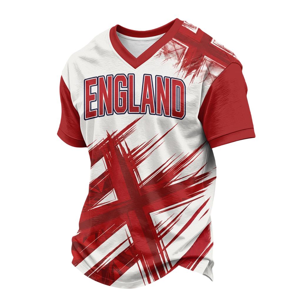 Men's and Boys' Printed Soccer Fan Support T-Shirt for Day and Casual Wear