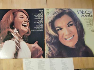 LP Record VIKKI CARR - Superstar SOPL13 CBS SONY Japan Pop Used