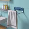 Foldable Basin Holder Wall Mount Storage Organizer for Bathroom and Kitchen