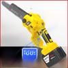6" & 8" Brushless Lithium Battery Electric Chainsaw, High Power Handheld, Rechargeable, One-Handed Mini Felling Saw for Household Use