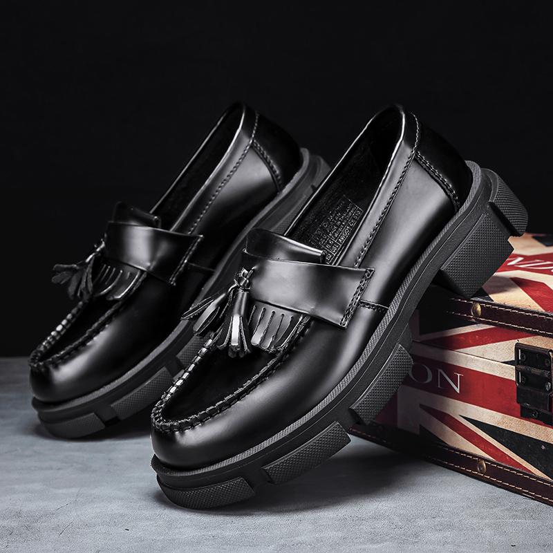 

Модная обувь Мужские повседневные кроссовки слипоны Комфорт Дизайн Мужская обувь Деловая кожаная обувь с кисточками Лоферы Мужская обувь Мокасины Мужская модельная обувь 10.5