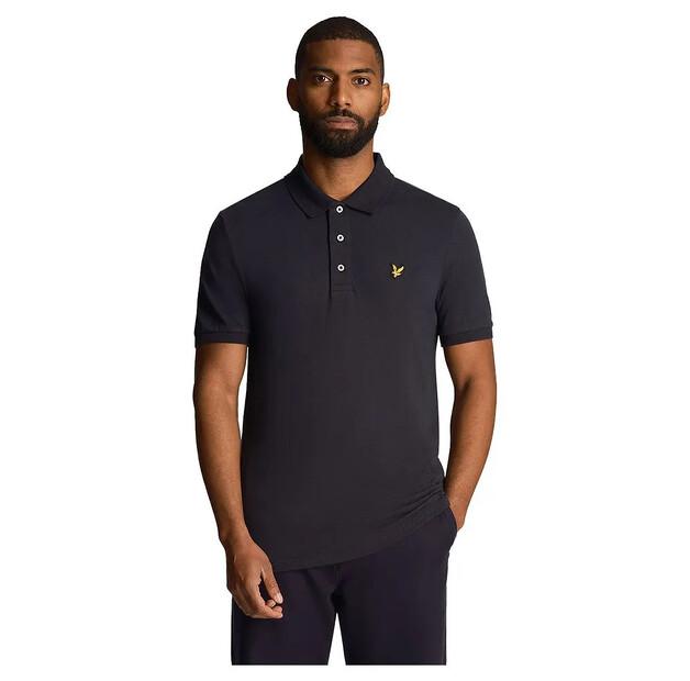 

Lyle & Scott Slub поло с короткими рукавами M