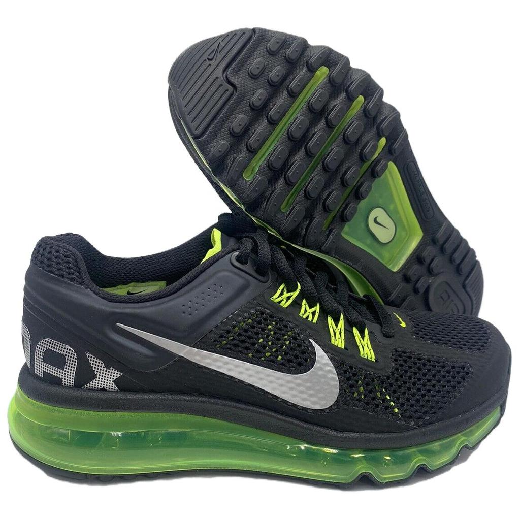 Nike Air Max 2013 Running Shoes Men Sneakers Black 555426-003