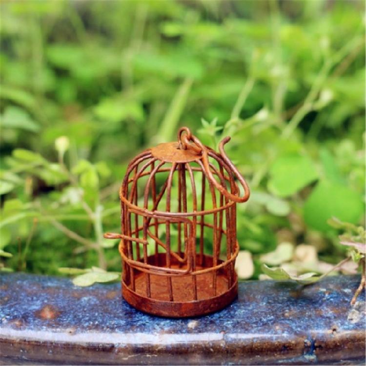 Iron Art Birdcage Decors Vintage Charm For Garden And Patio Succulent Display Iron Birdcage Vintage Model