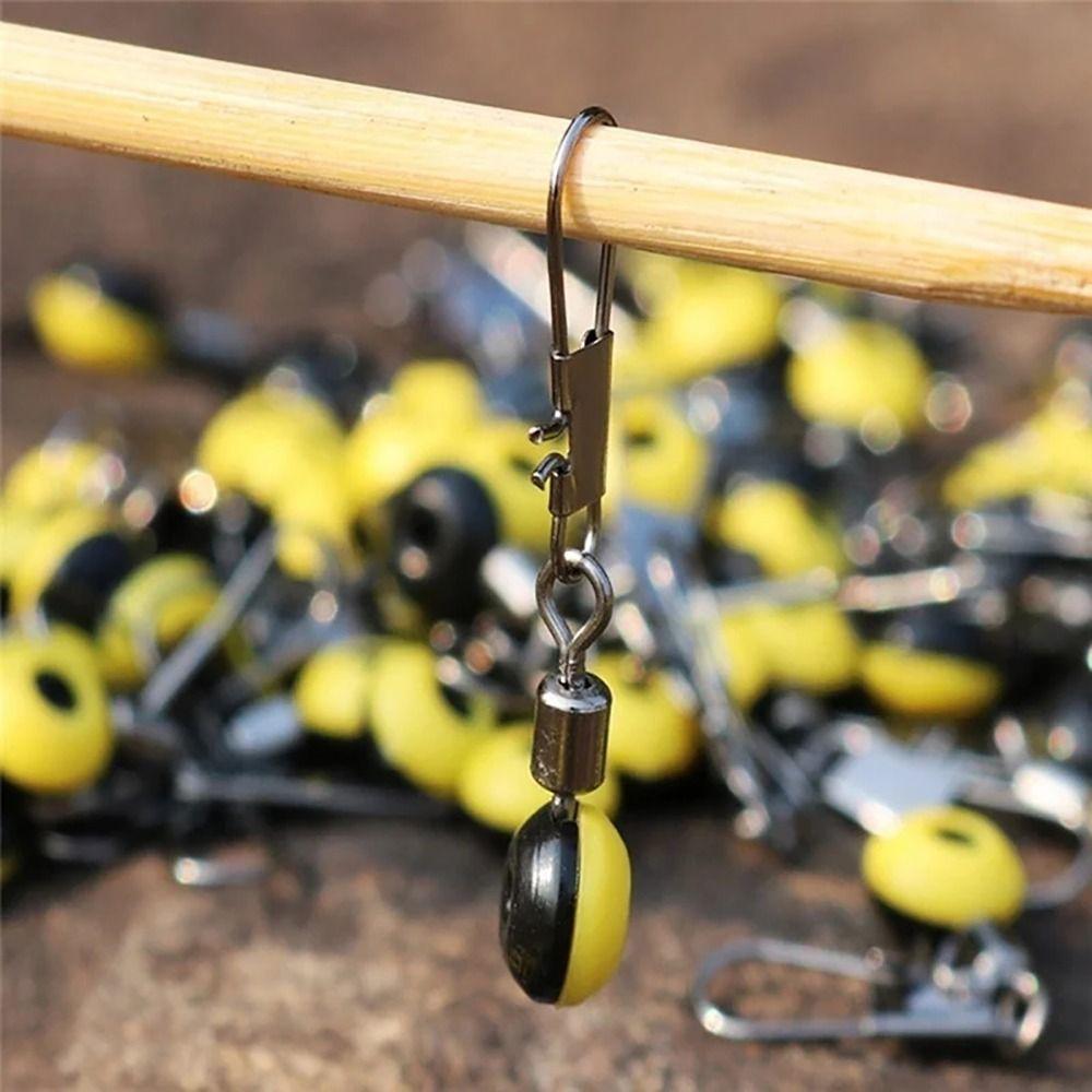 20Pcs/Set 32mm Fishing Float Bobber Stop Swivel Space Beads Stopper  Fishing Accessories