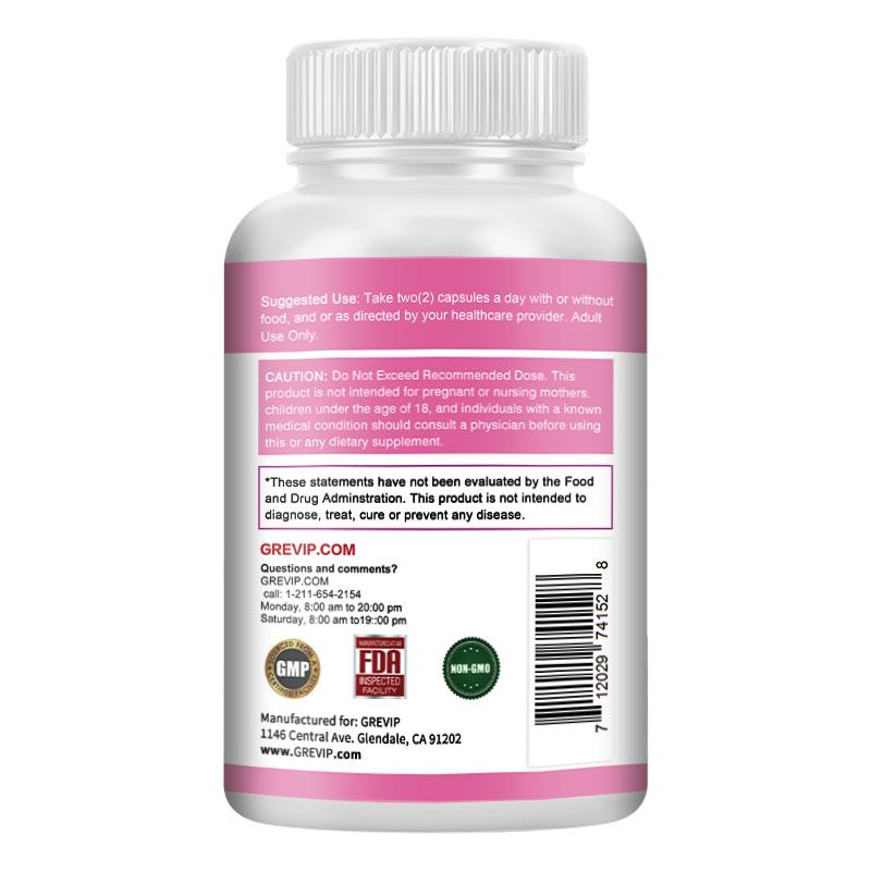 GREVIP Pueraria Mirifica Supplement, Containing a 10:1 Concentrated Extract, All-natural, Immune Support.
