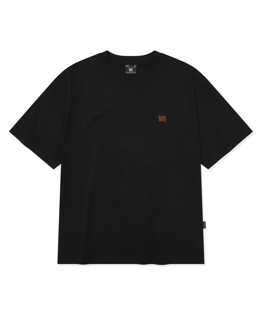 BROWNBREATH Tag Palm Circuit Tee - Black