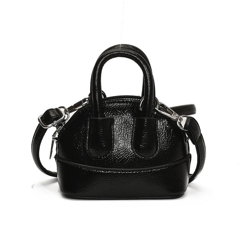 

Color Retro Solid Crossbody Bag Casual Fashionable Outdoor Shoulder Wallet Bag чорний