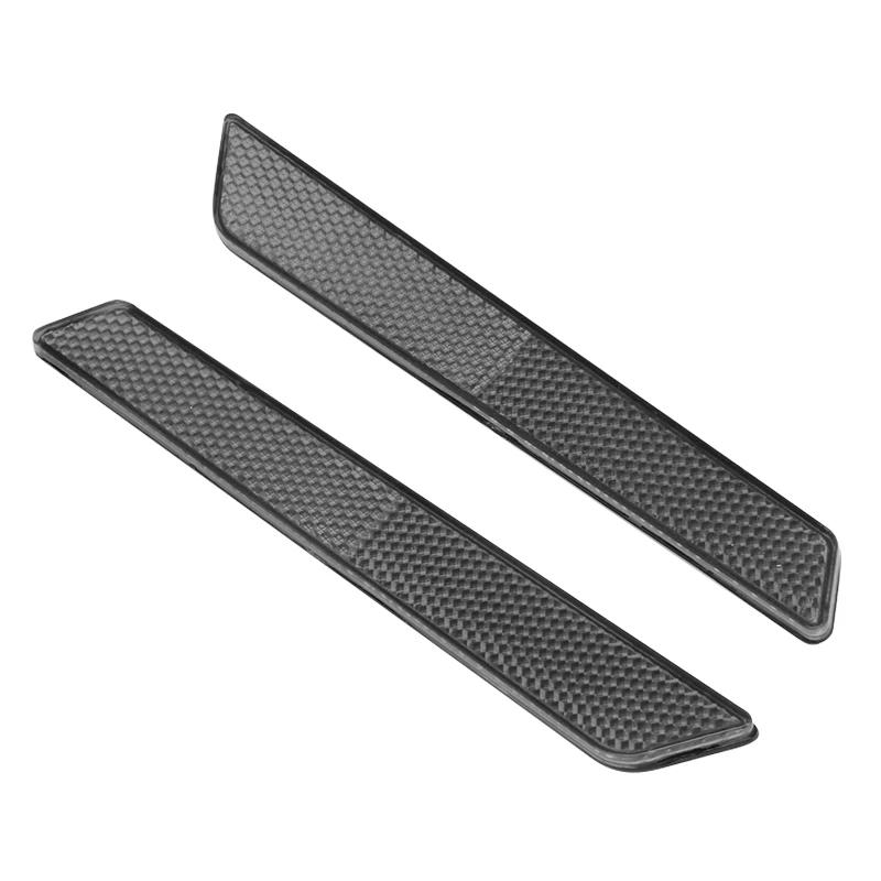 

ABS Motorcycle Smoked Saddlebag Guard Reflector Latch Cover For Harley Touring Road King Road Glide Street Glide 2014-up чёрный