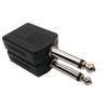 / Stereo DIY 6.35 6.5 Jack Adapter Microphone Splitter Converter Audio Converter 6.35mm Audio Plug