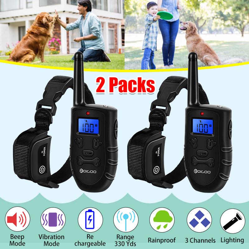 Digoo Outdoor Waterproof Electric Dog Training Collar Pet Shock