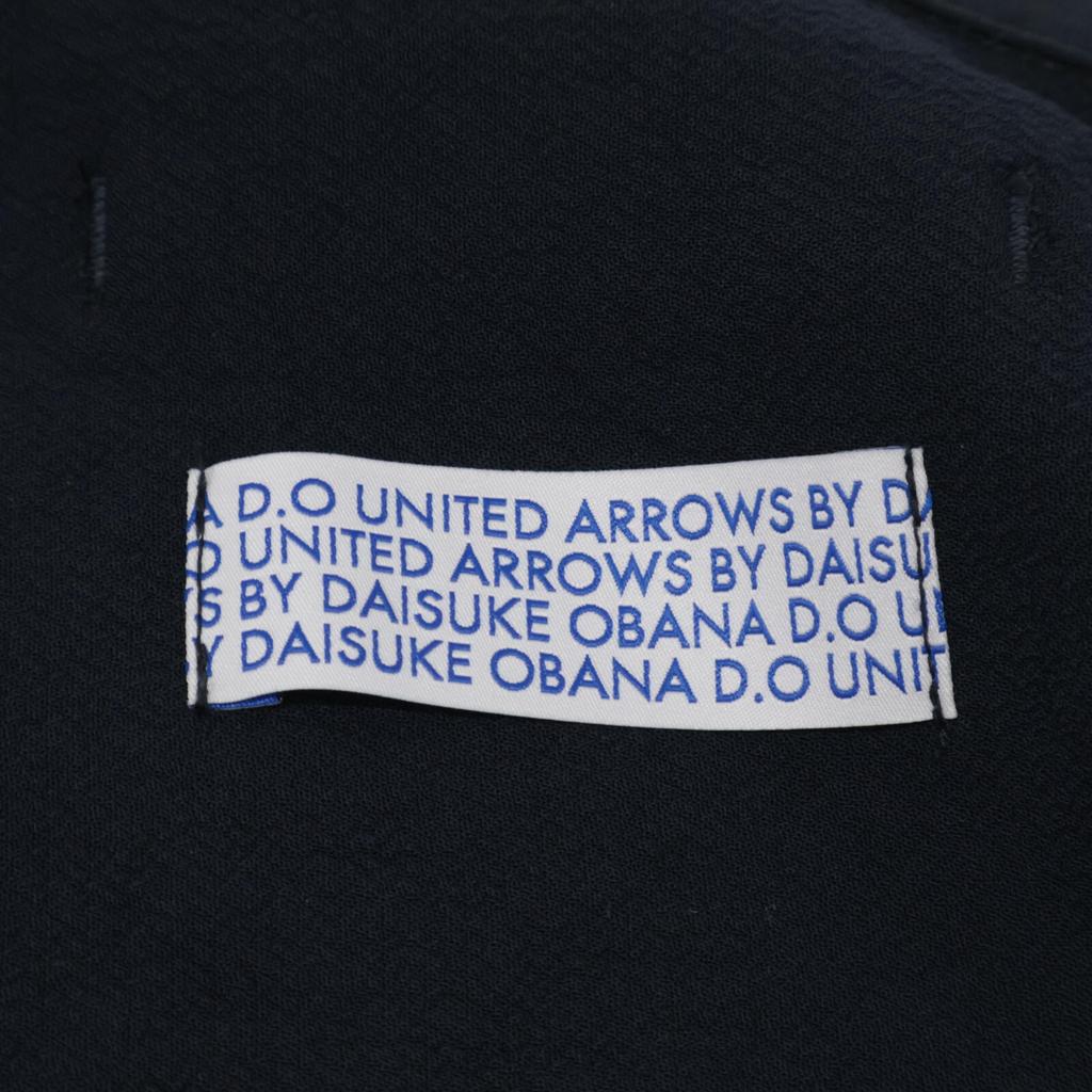 UNITED ARROWS [Excellent Condition] by OBANA DAISUKE I SNAP D/S Coach Jacket L NavyUsed