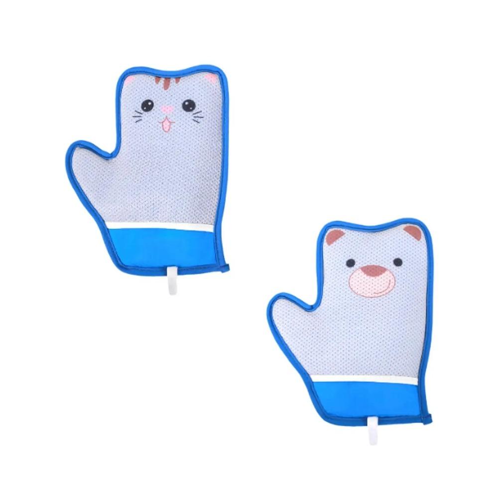 Shedding Pet Hair Remover Mitt Reusable Massage Shedding Hair Glove  for Rabbits Clothes Puppy