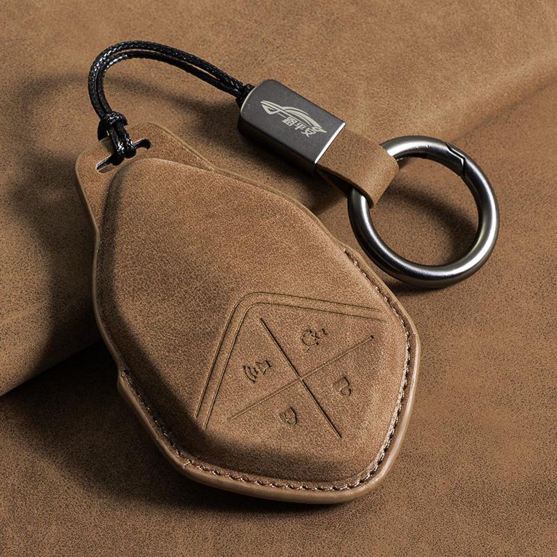 

Changan Deep Blue SL03 Key Case, Modified Smart NFC Card Holder with Lambskin Interior.