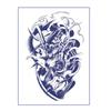  Blossom Arm Juice Tattoo Sticker Semi Permanent Blossom Waterproof Koi Arm Non No G4T7