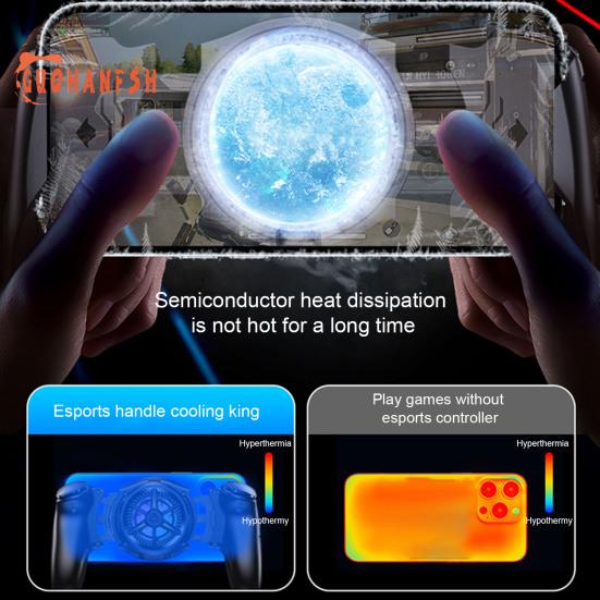 Mobile Phone Gamepad Semiconductor Cooling Efficient Heat Dissipation Gamepad for Ultimate Gaming Experience