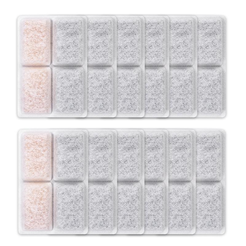 Pet Replacement Activated Carbon Filter Multiple Filtration System Cat Water Dispenser Filter Cartridge for Pet Care Accessory