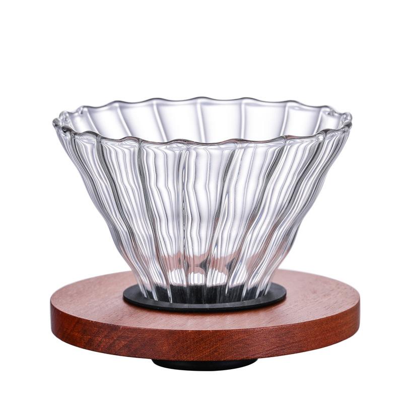 Avanti Factory Coffee Sharing Pot Japanese Hand Brewed V60 Glass Filter Cup Coffee Filter Paper Set