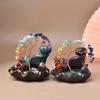 1Pcs 7 Chakra Tree Healing Crystal Stone Money Tree Incense Burner Home Decor Housewarming Gift Feng Shui Decor