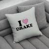Rapper DDrake Pillow Case Pillowcase Home Sofa Cushions Car Cushions Pillowcover Office Pillowshell Pillow
