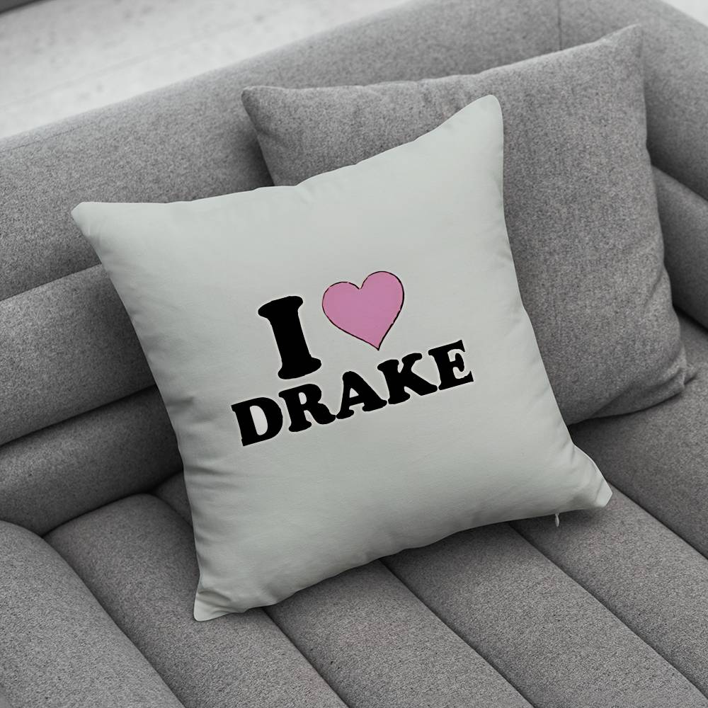 Rapper DDrake Pillow Case Pillowcase Home Sofa Cushions Car Cushions Pillowcover Office Pillowshell Pillow