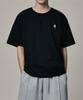 Beodeonteu Original Bird Logo Embroidered T-Shirt [Black]