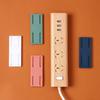 Power Strip Fixator Wall Mounted Self Adhesive Power Strip Holder Surge Protector Fixator Socket Cable Fixer Holder for Kitchen Home Office