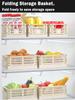 Folding Storage Basket Plastic Folding Storage Box Stationery Cosmetics Stackable Makeup Jewellery Toys Boxes for Storage Box