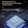Wireless Bluetooth Earphones Pull Out Digital Display In-ear TWS Bluetooth Earphones