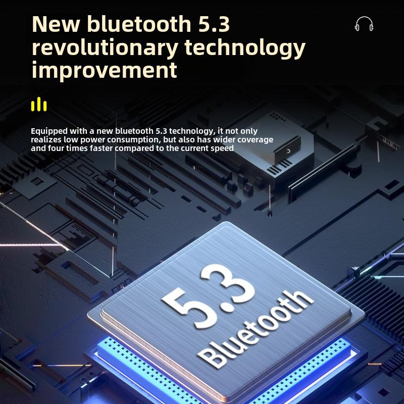 Wireless Bluetooth Earphones Pull Out Digital Display In-ear TWS Bluetooth Earphones