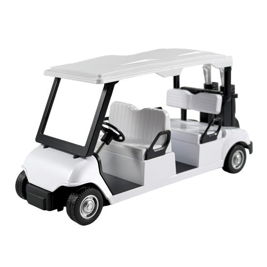 Die-cast Golf Cart Toy 0.0555555555555556 Scale Alloy Golf Cart Model