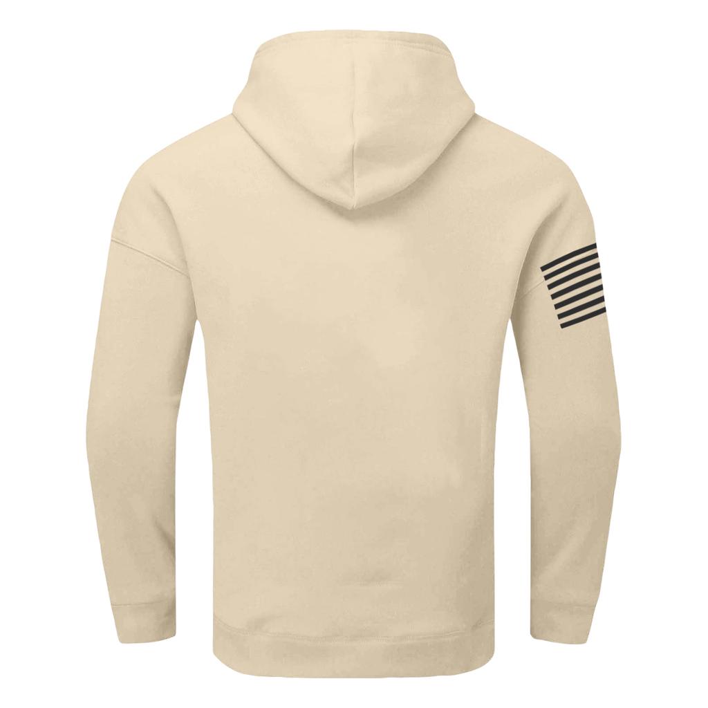 Men's Loose Flag Printed Hooded Sweatshirt Men's Casual Fashion Sports Sweatshirt