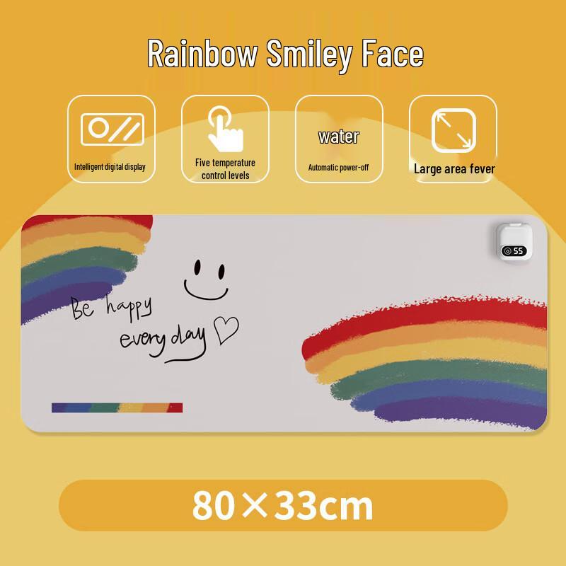 Nanxu Heated Office Desk Mat with Shortcut Buttons