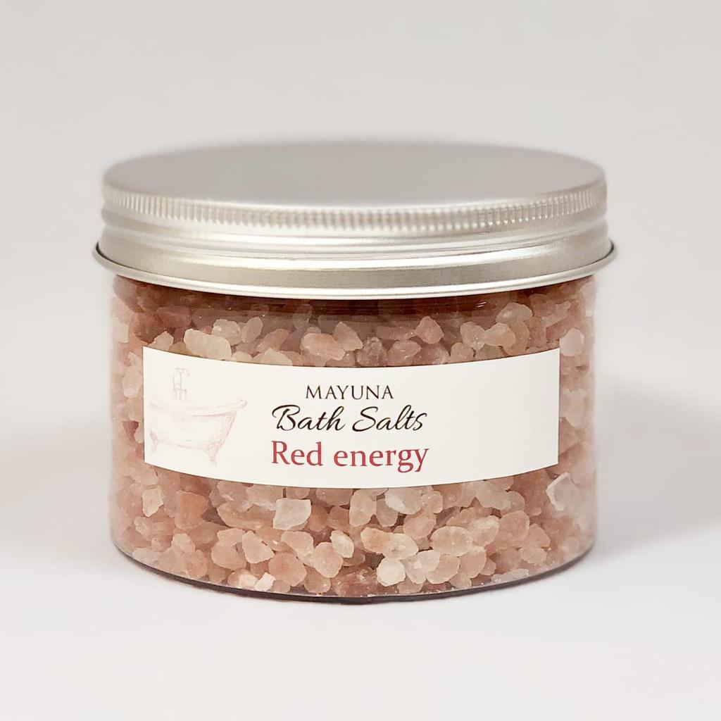 MAYUNA Bath Salt Gift Red Bath with Imabari A Luxurious Bath Salt Perfect for Thank You Retirement and Other Special This Popular Himalayan Rock Salt