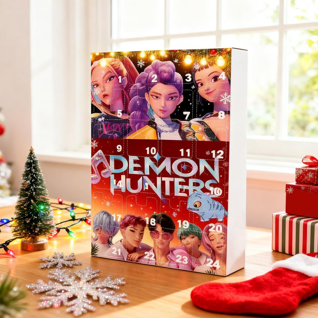 Adventní kalendář obsahuje 24 dárků, adventní kalendář pro panenky s roztomilými figurkami, odpočítávací kalendář s hračkami s překvapením, sběratelské figurky dárek pro děti