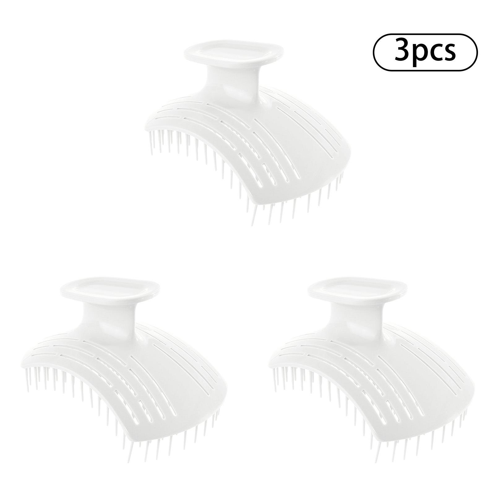 

3 шт. Щетка для кожи головы с мягкой щетиной для бережного распутывания волос и ухода за кожей головы во время душа, ванны и домашнего мытья волос One Size