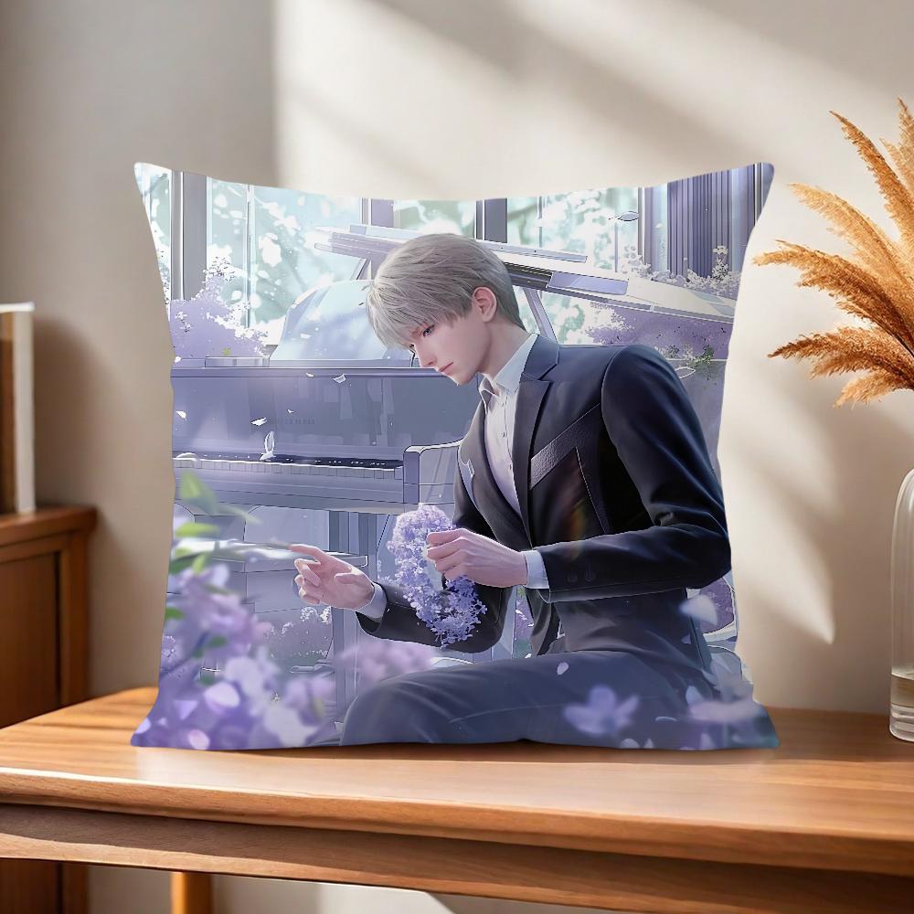 Game Love and Deepspace card Xavier Comfortable soft Pillow Case for Sofa Living Room Home office Decor and Protective Covers