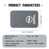 For Opel InsigniaFor Opel Suede Car Armrest Box Protection Pad Center Console Elbow Support Mat Anti-slip Accessories ADAM ASTRA J K CORSA E