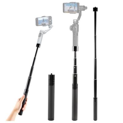 Palo de Extensión de Gimbal Ajustable Para DJI OM4/OSMO Moblie3/2 Gimbals de Mano 19cm A 73cm Con Tornillo de Rosca de 1/4 de pulgada