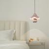Cream wind children's room small chandelier touch atmosphere Bedroom bedside table simple fashion hanging wire lamps.