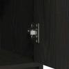 Sideboard with Drawers and Doors Black Oak Effect