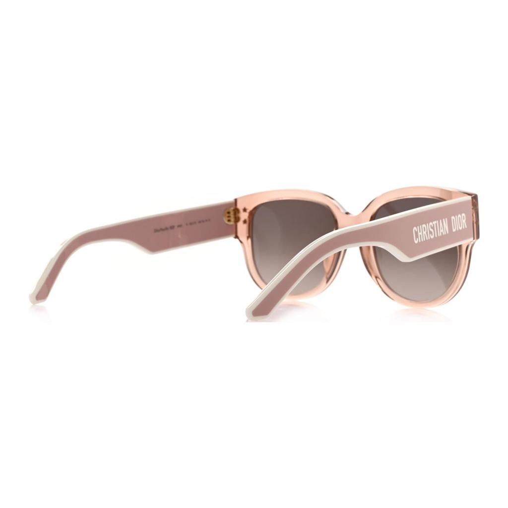 Dior Logo Arm Oval Sunglasses Women Sunglasses Pink DIORPACIFICB2F40D2